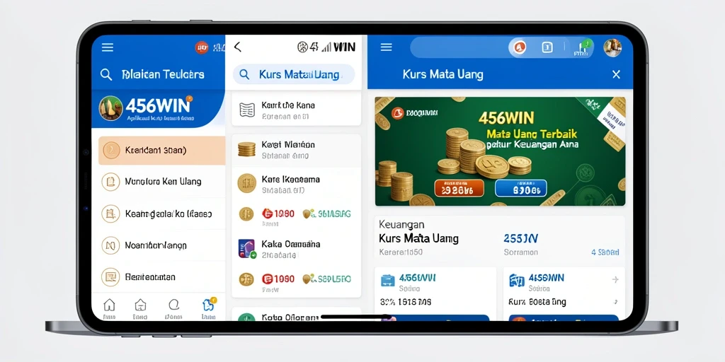 Antarmuka 456WIN yang menarik dan informatif untuk Kurs Mata Uang.