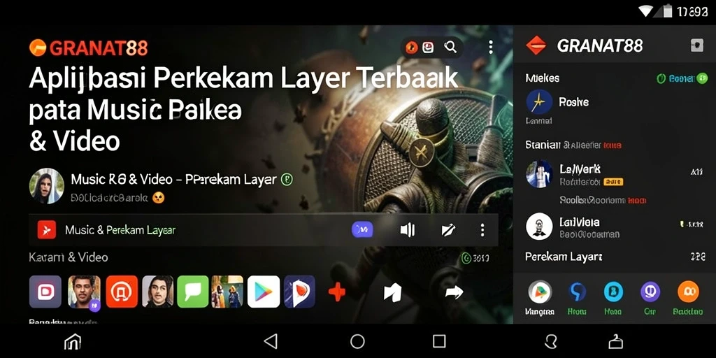 Tampilan antarmuka GRANAT88 yang intuitif dan mudah digunakan.